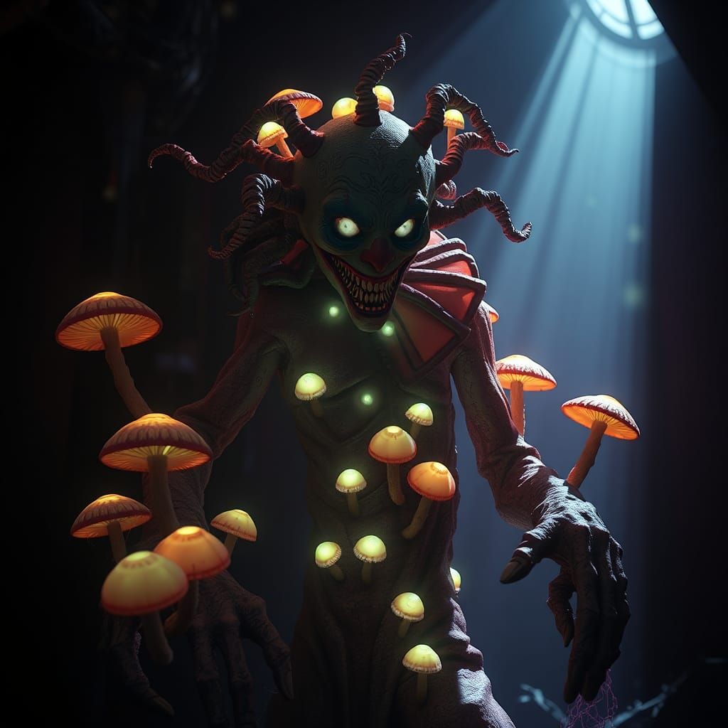 Grotesque Yeast Clown in Unreal Engine 5