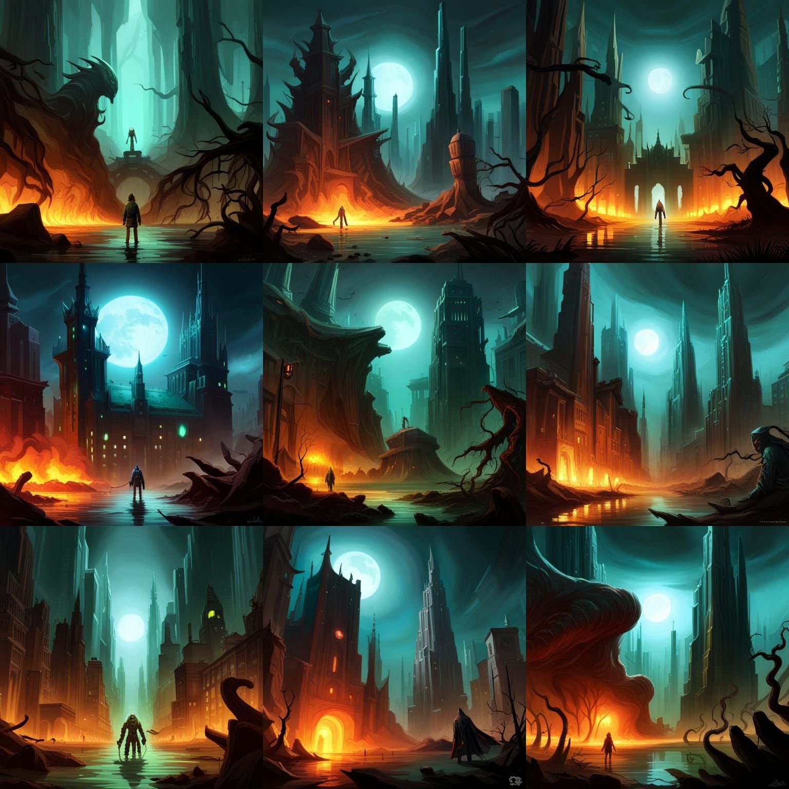 Post-Apocalyptic Battle: Humans, Robots, and Cthulhu Cults