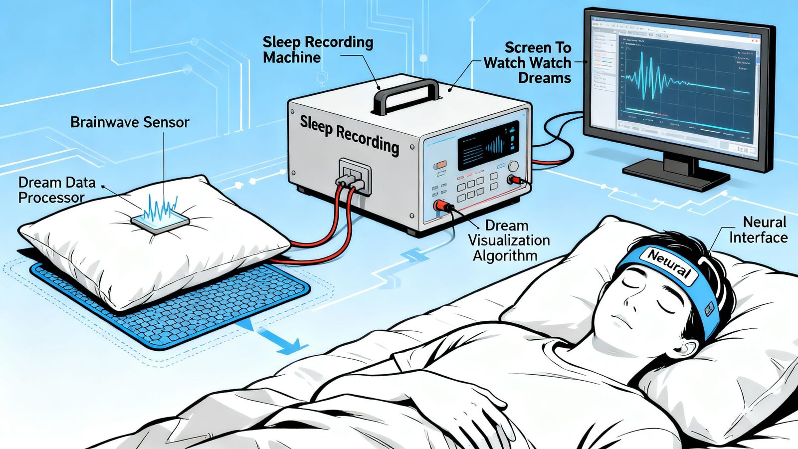 Diagram of a Dream Recording Machine