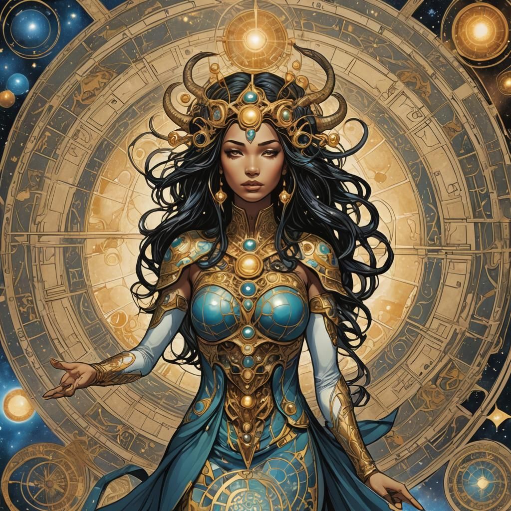 Ophion and Eurynome: Subconscious Comic Book Art