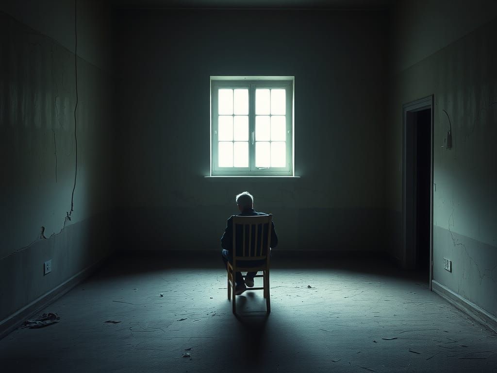 Solitary Contemplation in a Desolate Room