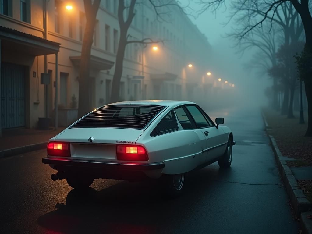 1980 Citroën CX Coupé in Misty Dawn Light