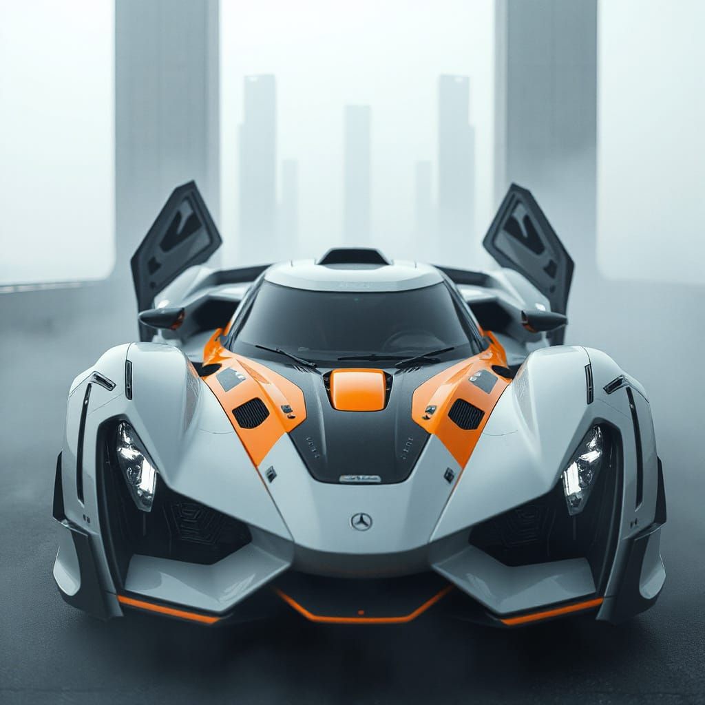 cyber nano tech supercar