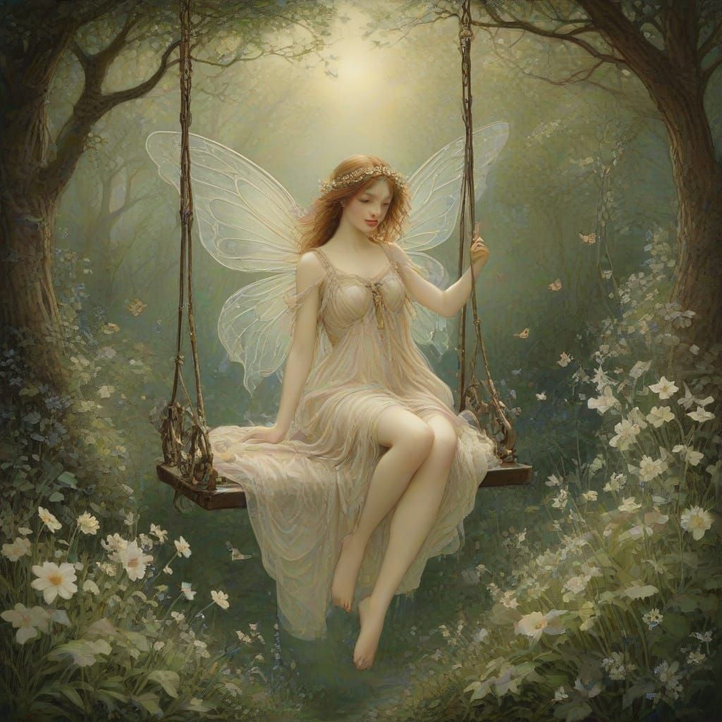 Faerie on a Swing