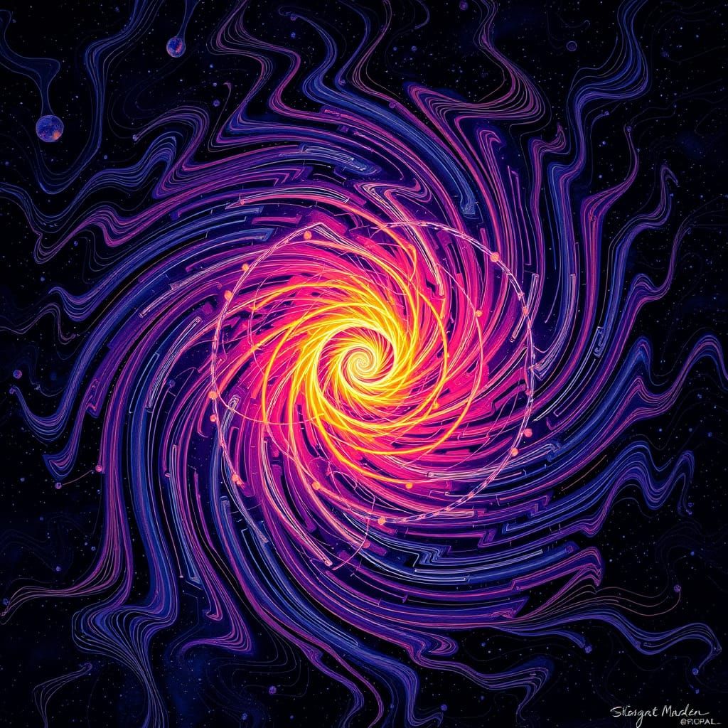 Abstract Spirals: Unfolding Mindgasm