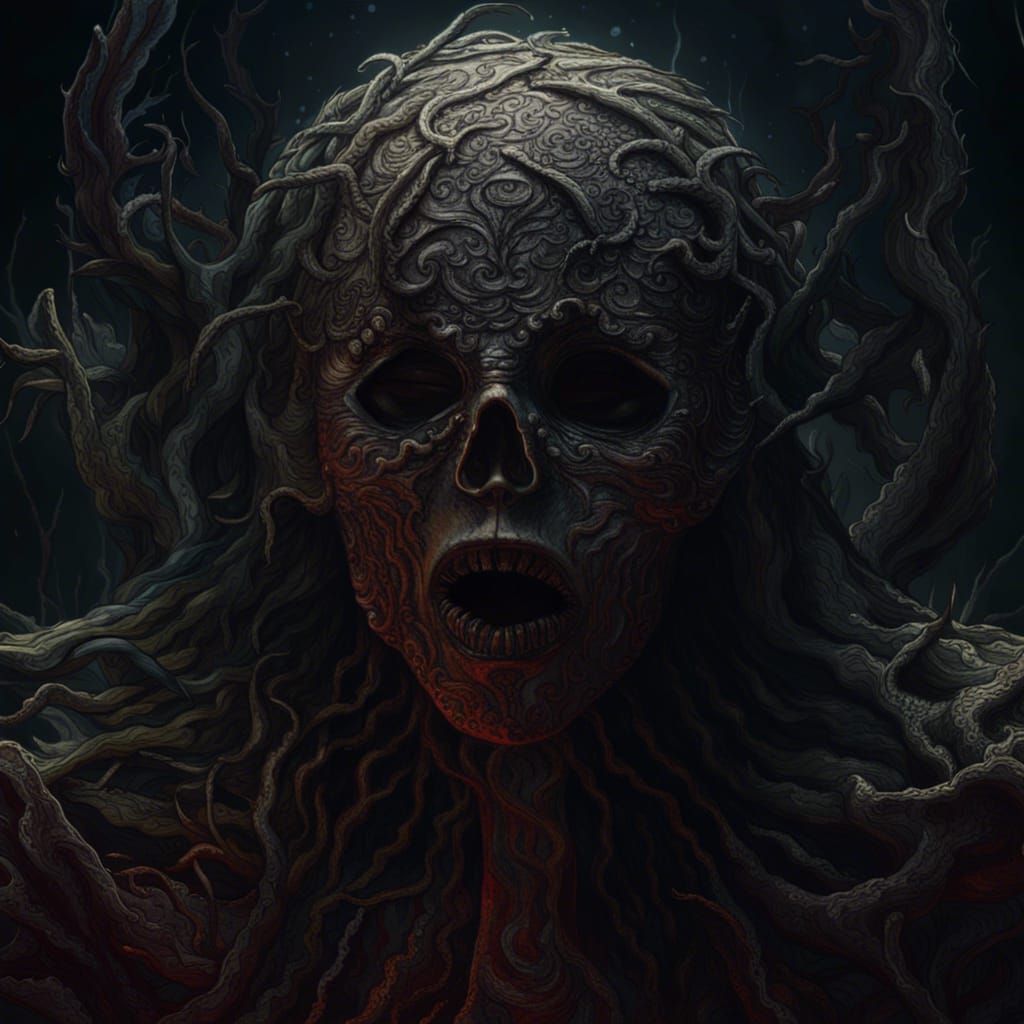 Hyperdetailed Horror Scene in 4K