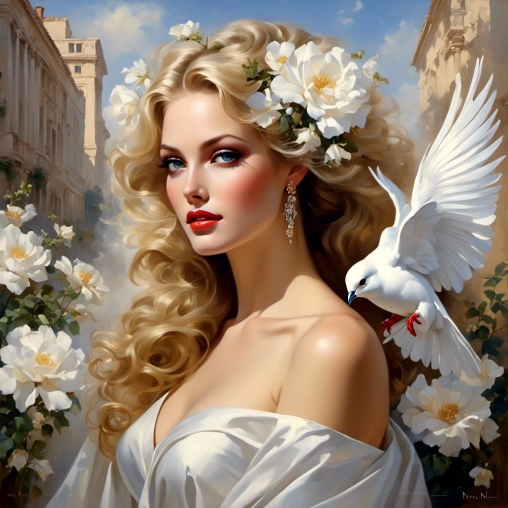 White dove