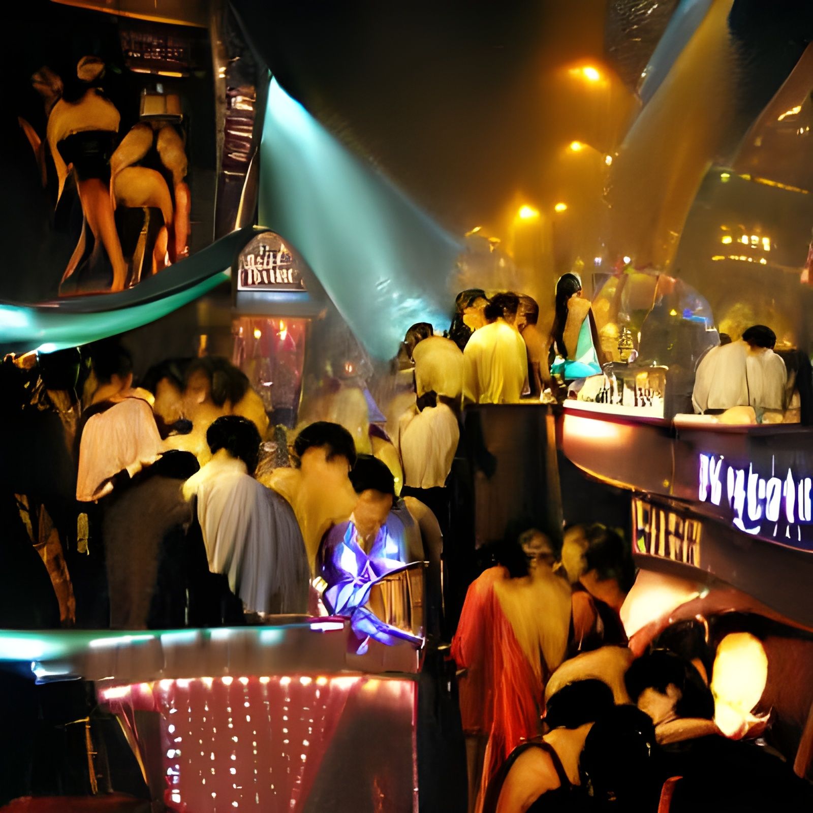 Vibrant Nightlife Scene