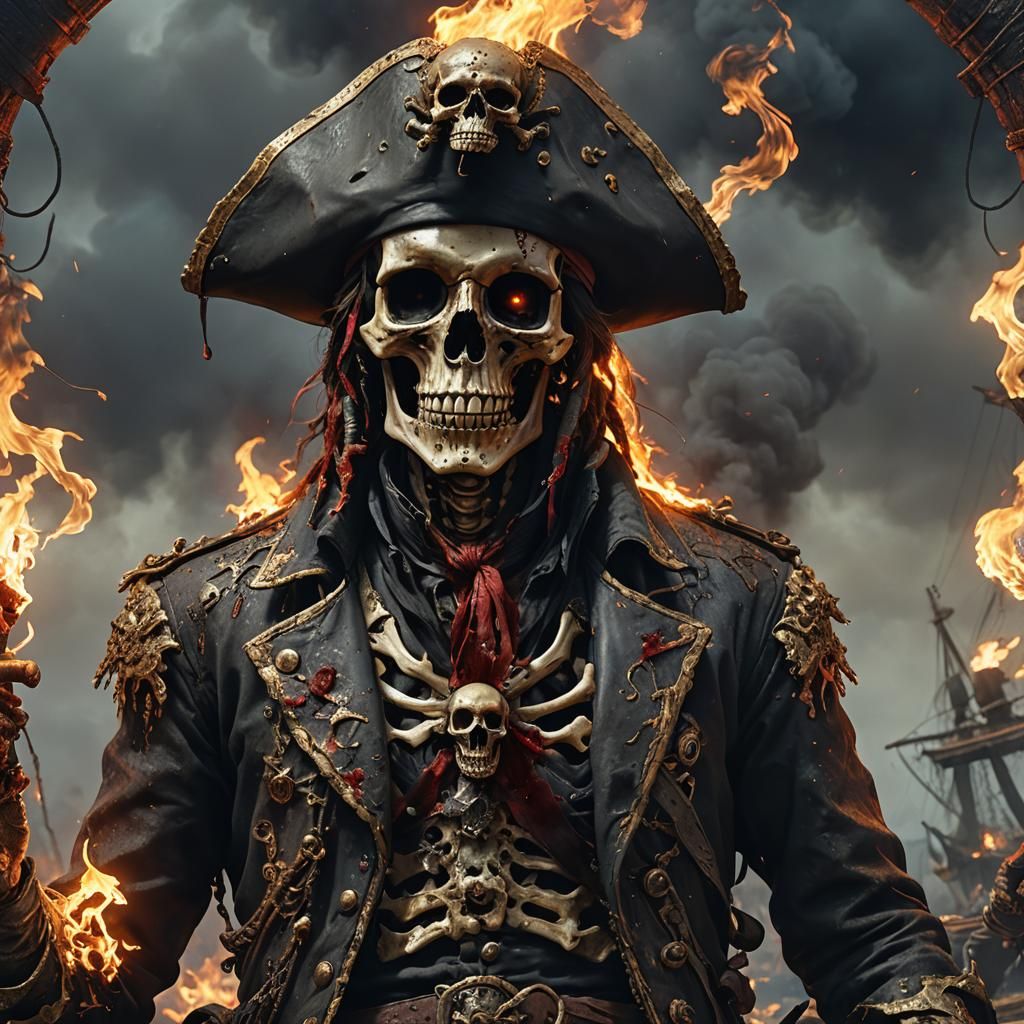 “Not Dead Yet” - Undead Pirate