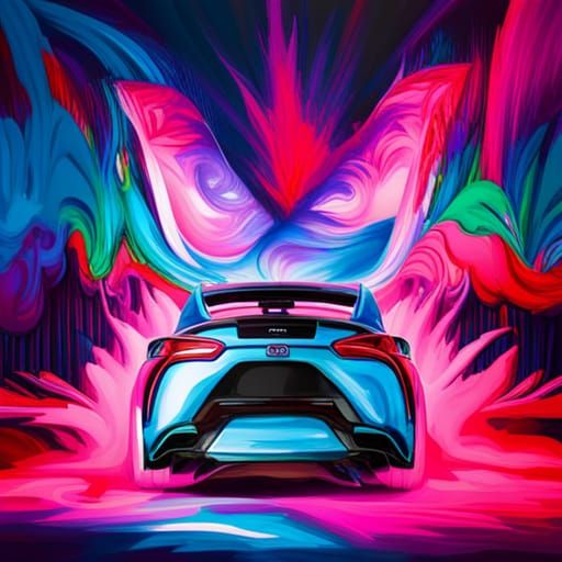 TKR Supra GR Graffiti Art T-Shirt Design