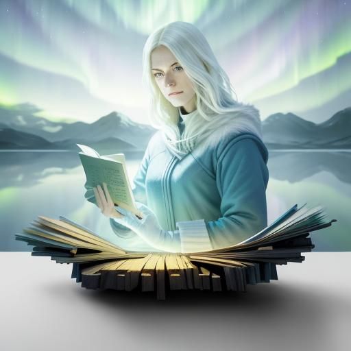 Jane Foster in Lab: Nordic Digital Fantasy Art