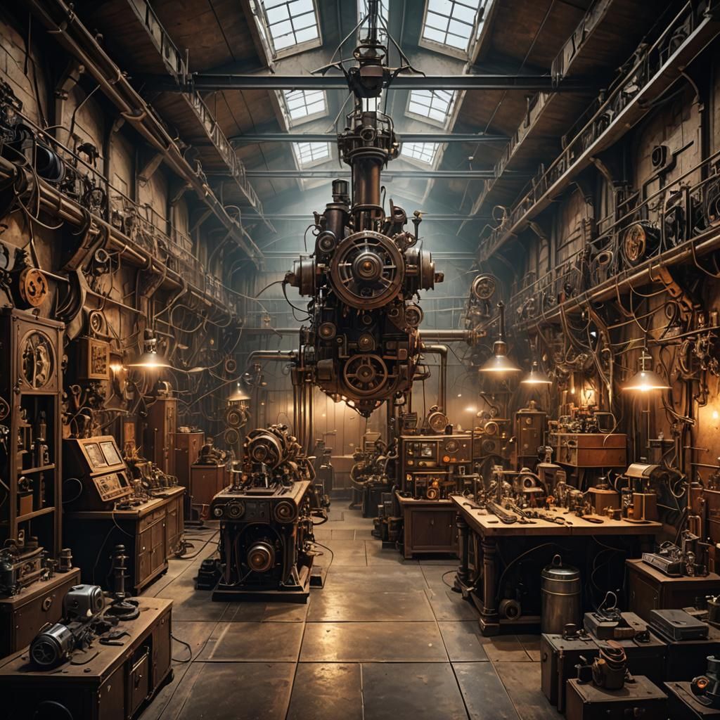 Steampunk Fairies Tinker with Hobby Laser