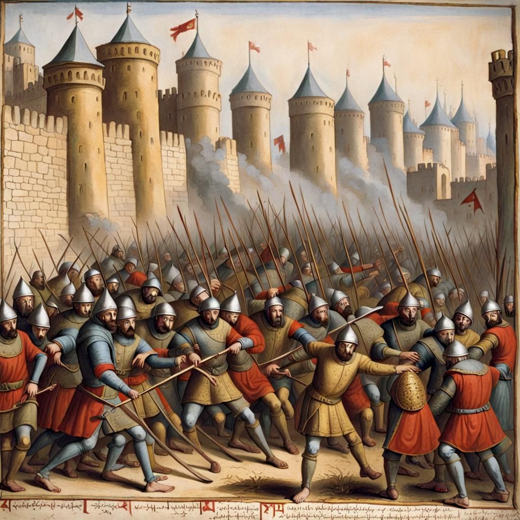 Siege of Caffa: Biological Warfare in the Golden Horde