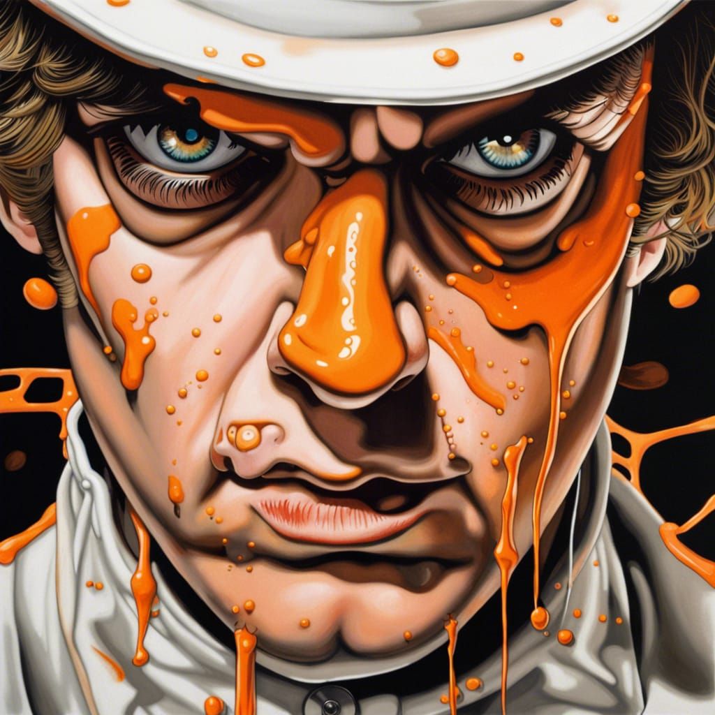 Clockwork Orange: Alex DeLarge in Post-Apocalyptic Art