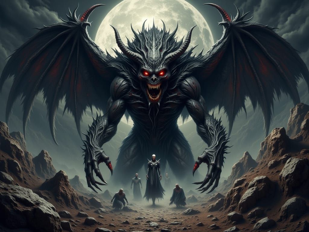 Alien Creature from the Black Moon Splash Screen