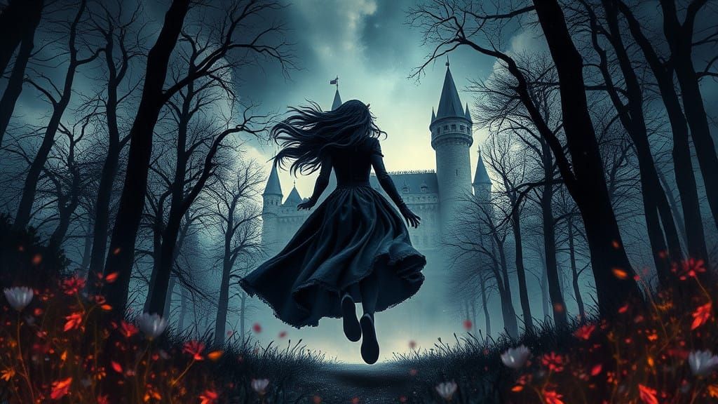 Ethereal Princess Escapes Dark Castle