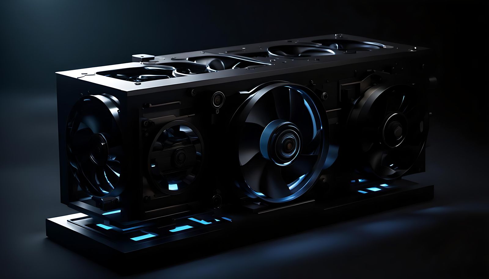 Organically Mechanical Beauty in Chiaroscuro Style