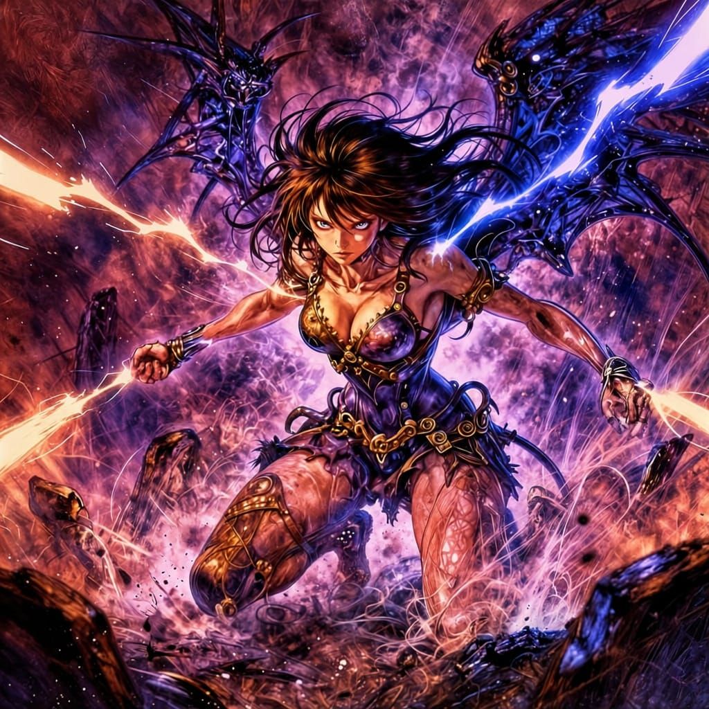 Chaos Angel (Color Added)