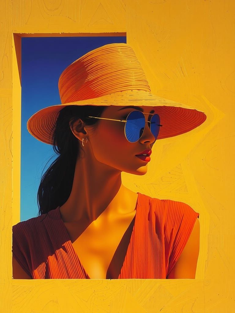 Elegant Woman Portrait