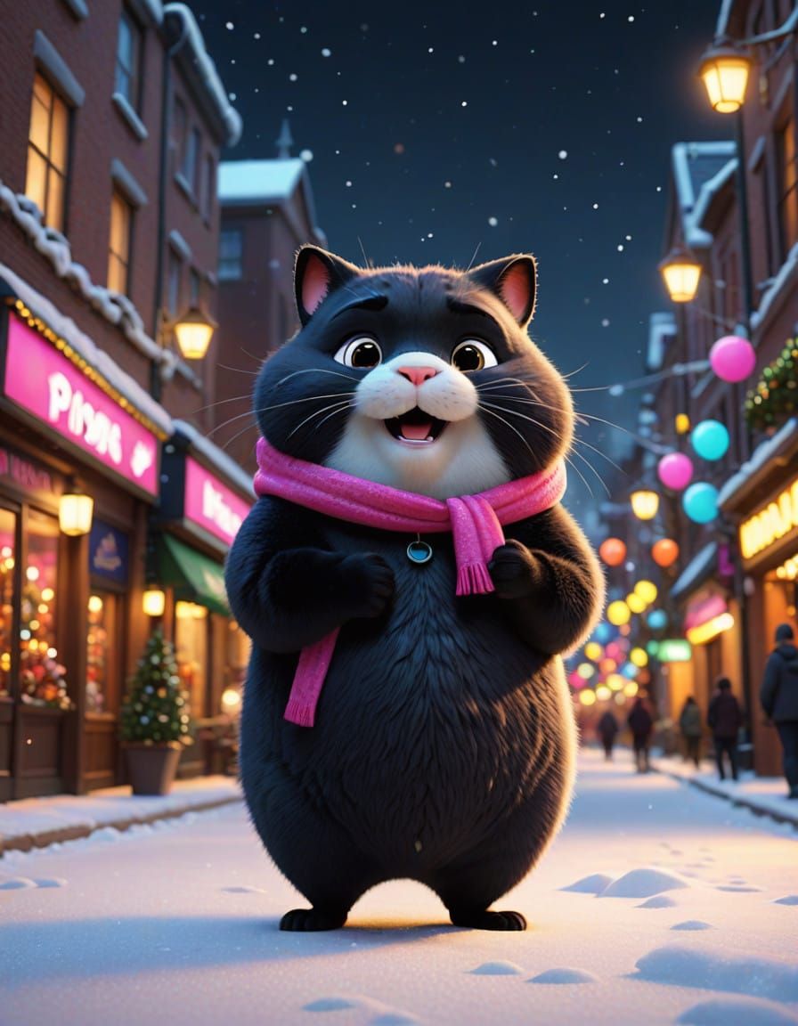 Joyful New Year's Pet Pair Seeks Forgiveness