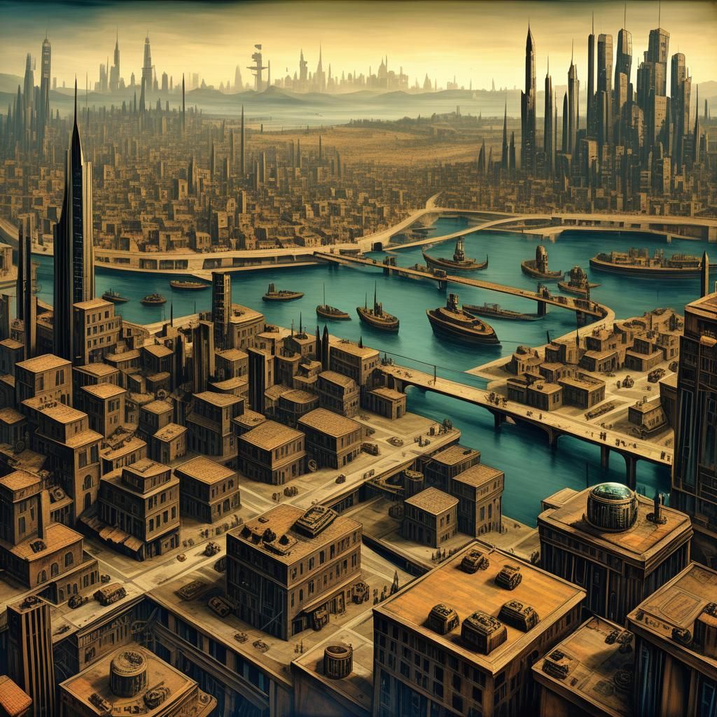 Cybercivilization in Leonardo da Vinci head