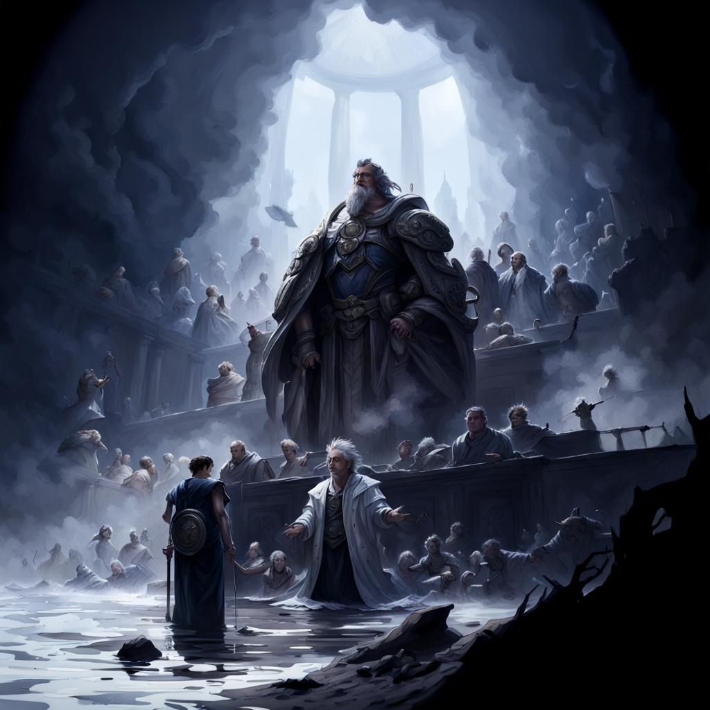 Abstract Judgement Concept Art