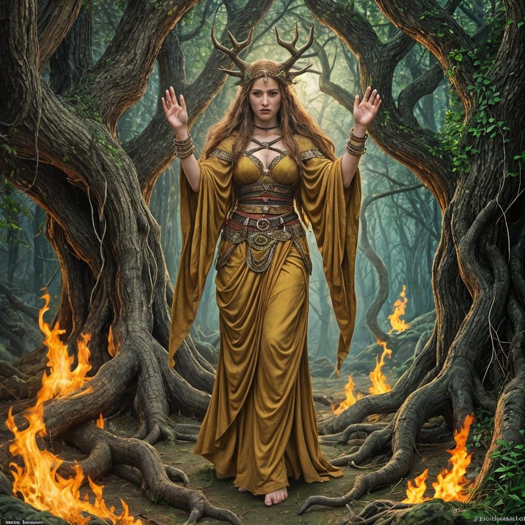 Tlachtga: Mightiest of Druidesses in Irish Mythology