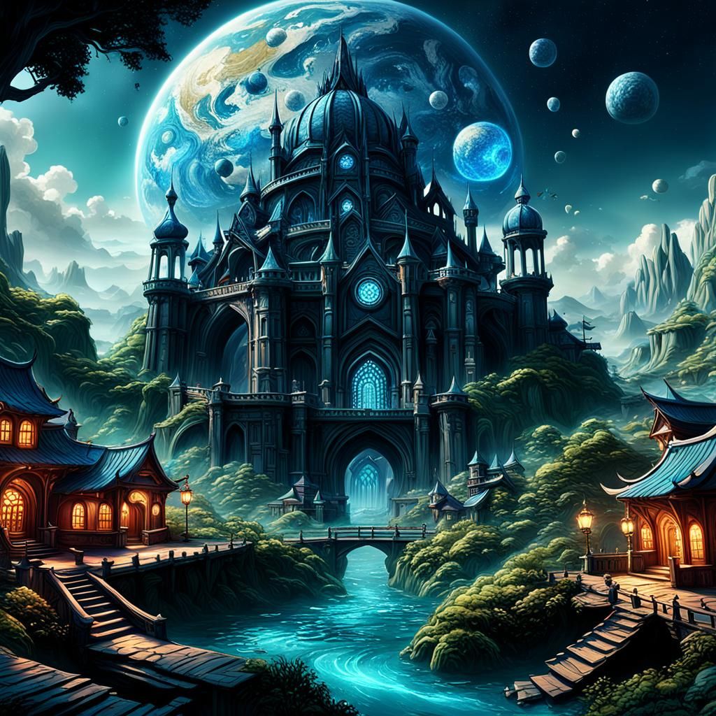 Global Diabetes Treatment: A Fantastical Art Concept