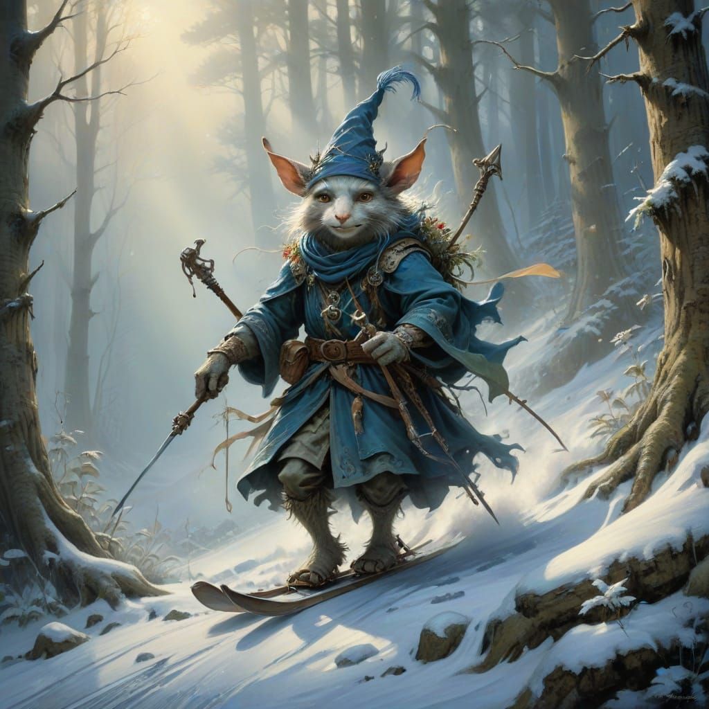 Dreamy Hidden Paradise in Soft Sunlight