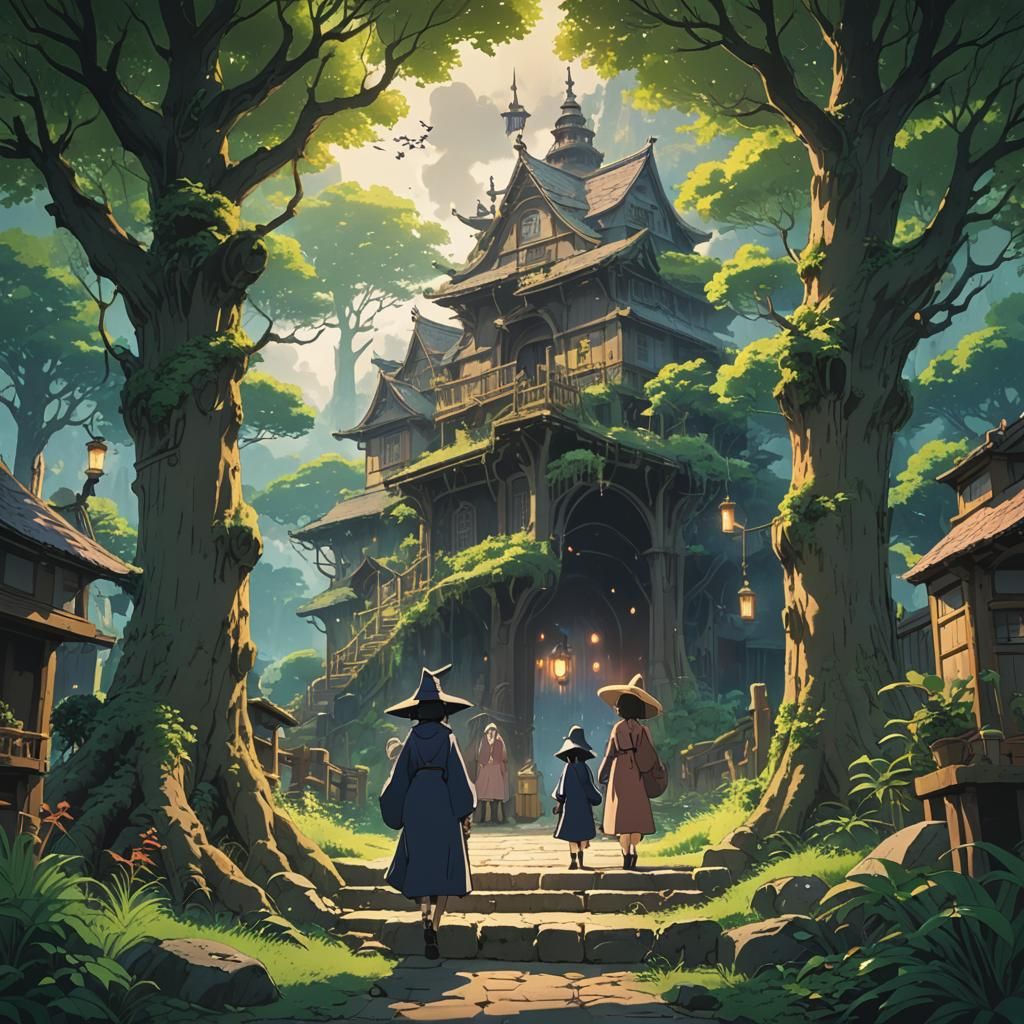 Anime Key Visual: Witch's Sabbath