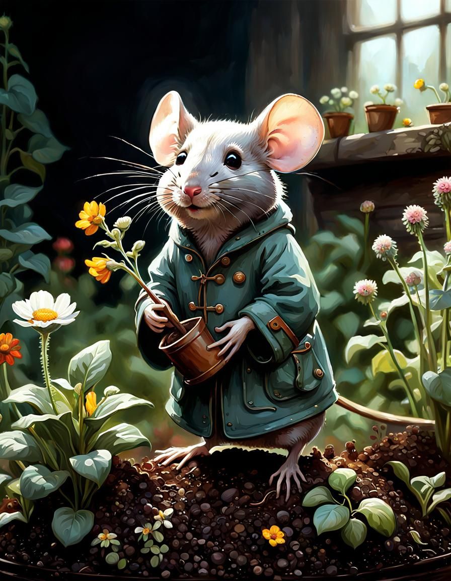 The gardener mouse ...