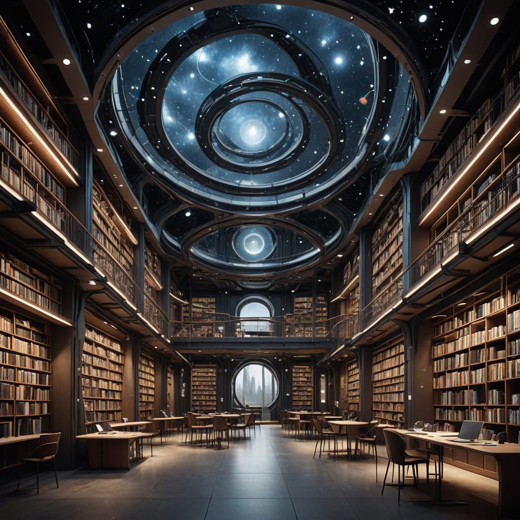 Cosmic Library of Quantum Knowledge