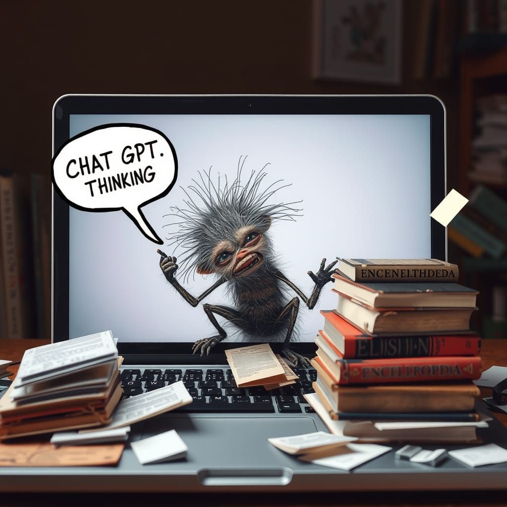 Digital Despair: Order vs Chaos in a Laptop Screen