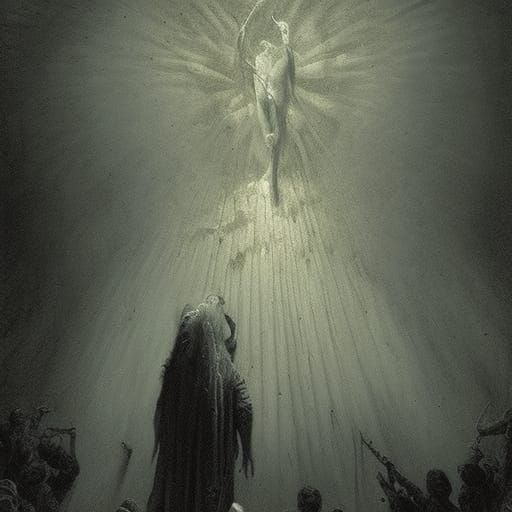 Gothic Horror Image of Torture and Torment