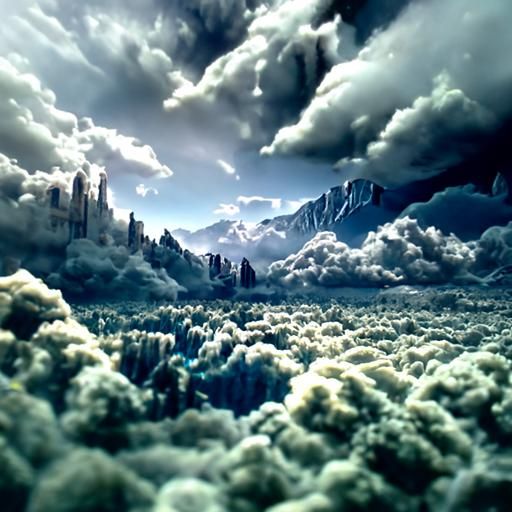 Epic Cinematic Digital Painting of Heaven