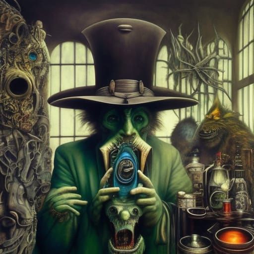 Dr. Jekyll's Psychedelic Transformation into Mr. Hyde