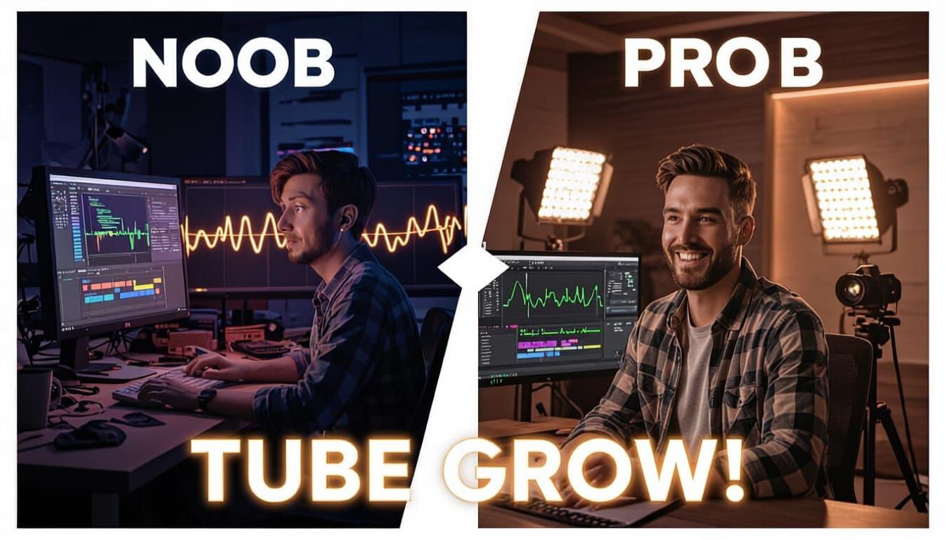 Noob vs Pro: Editing Setup Showdown Thumbnail