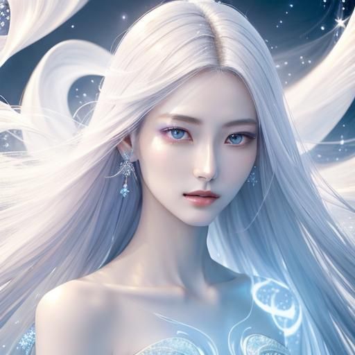 Kansei in Swirling Energy: Hyper-Realistic Digital Art