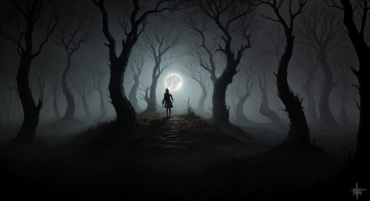 Ethereal Dark Fantasy Realm