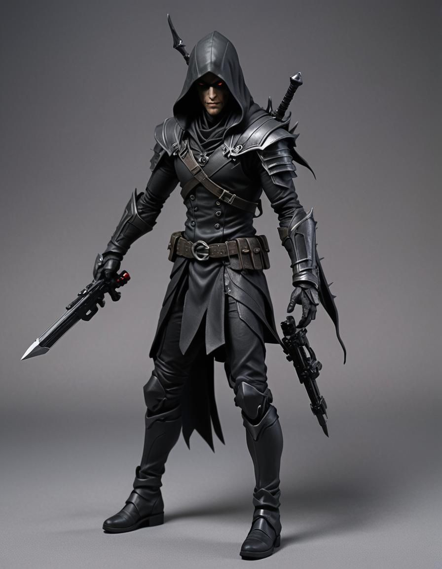 Action Figure, collectible, Male dark elf