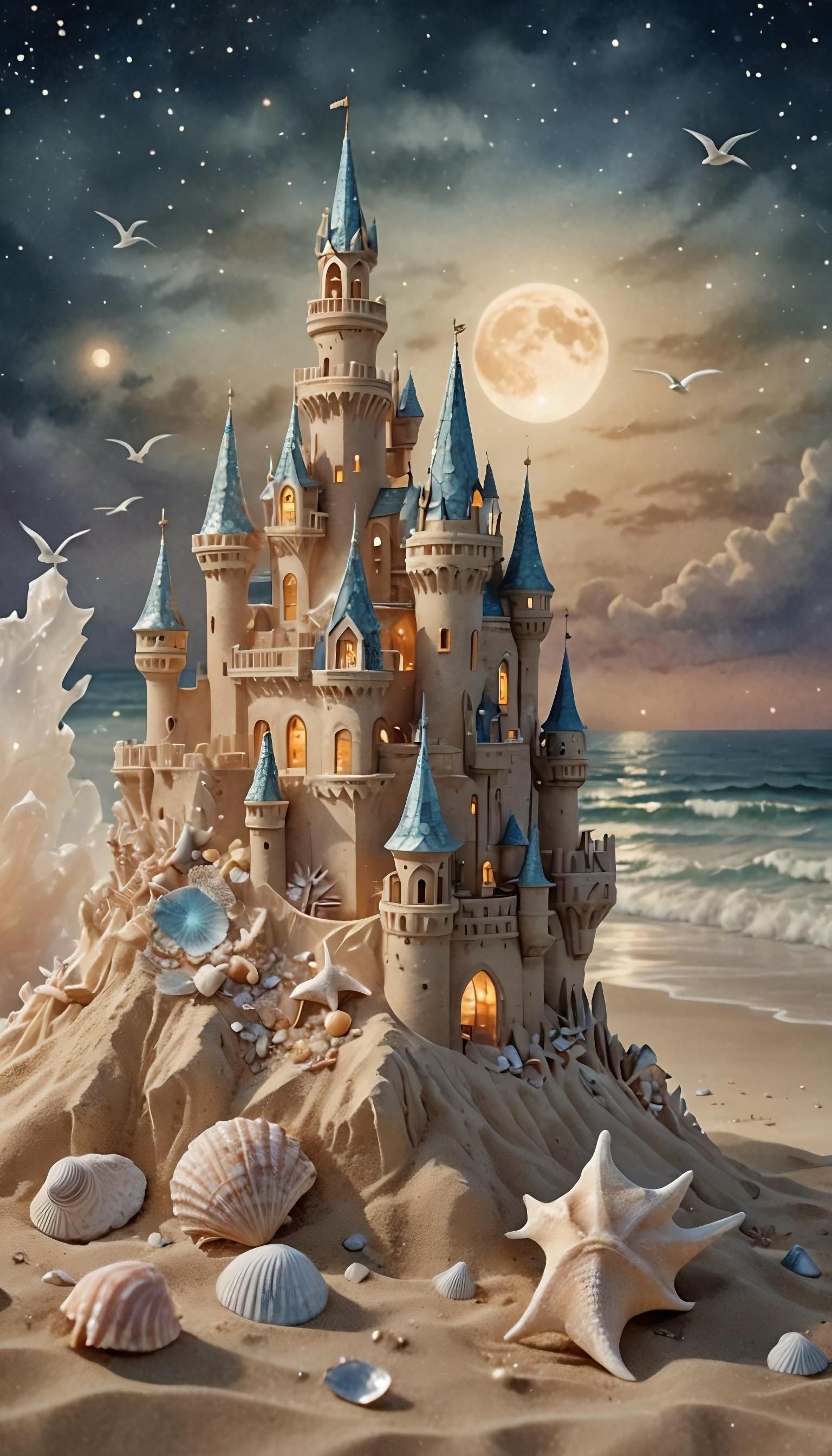 "With each grain, we build a castle, with each wave, we lear...