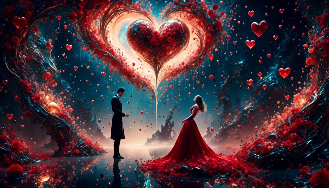 Surrealist Broken Love: A Reflection on Past Failures