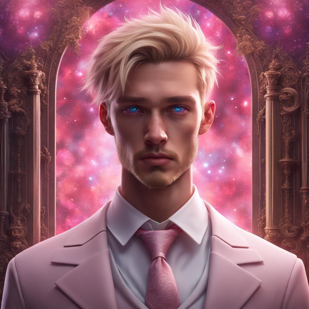 Attractive Man Trapped in Hourglass Time Paradox