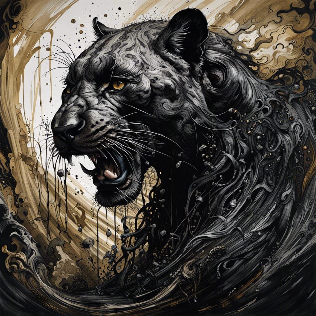 Big Cat Ink Portrait