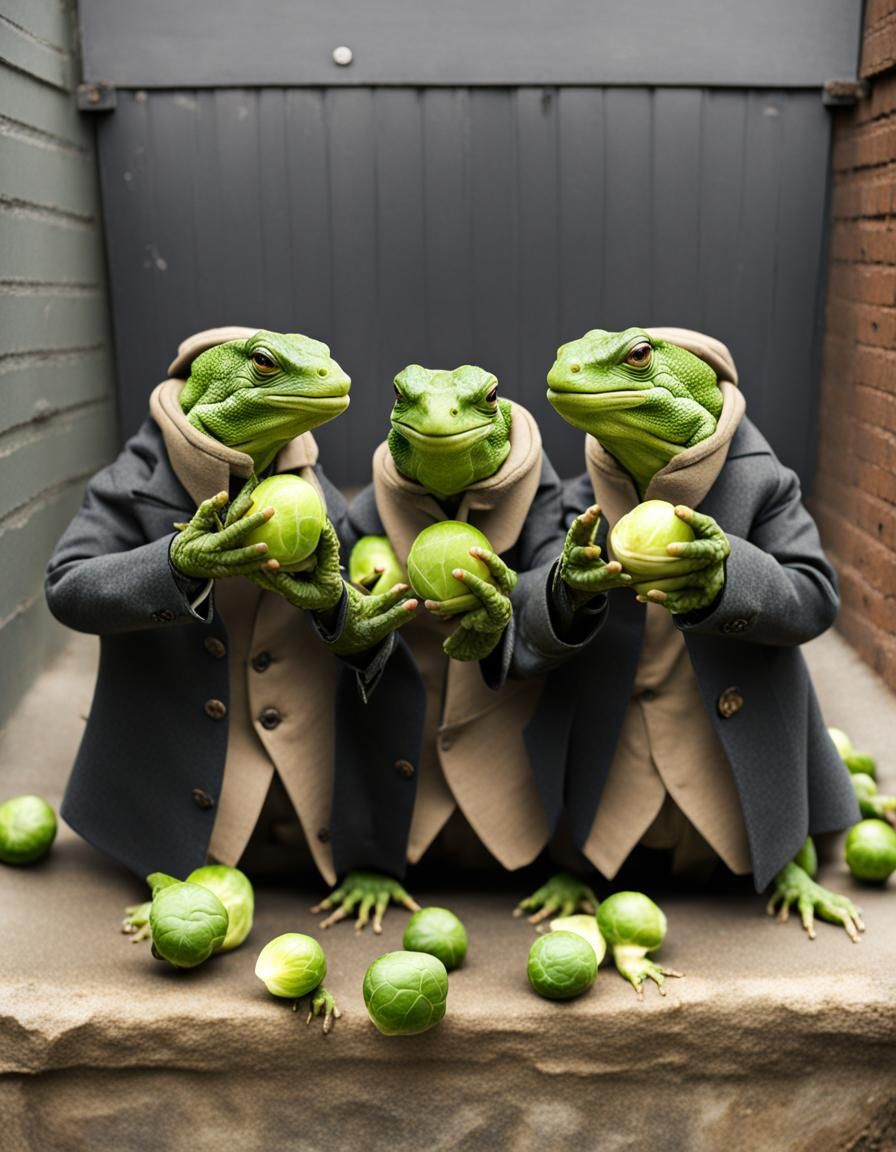 Lizards' Disguise: A Trench Coat Feast