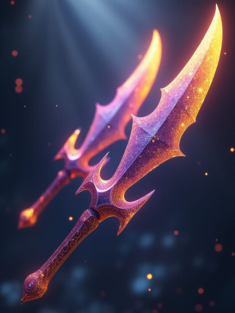 Mystical Blades Slice Through Darkness: Alphonse Mucha Aesth...