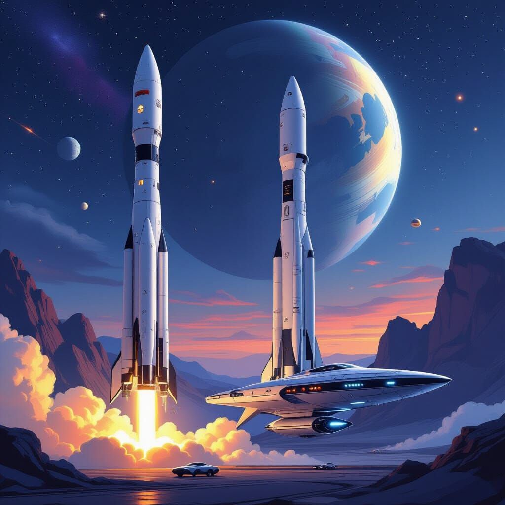 Spacecraft Evolution: A Sci-Fi Vision