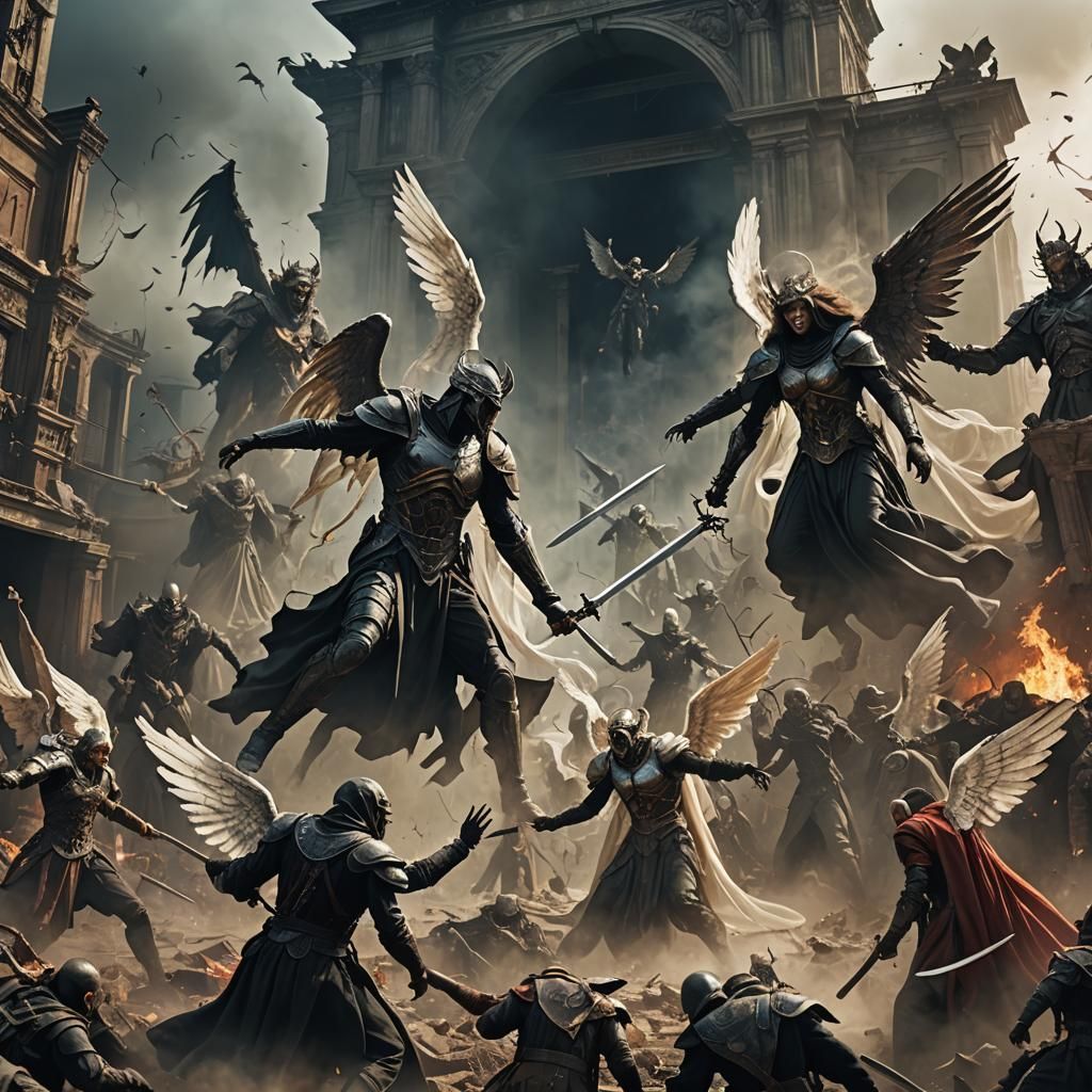 Angels and Demons Clash in Apocalyptic Theater