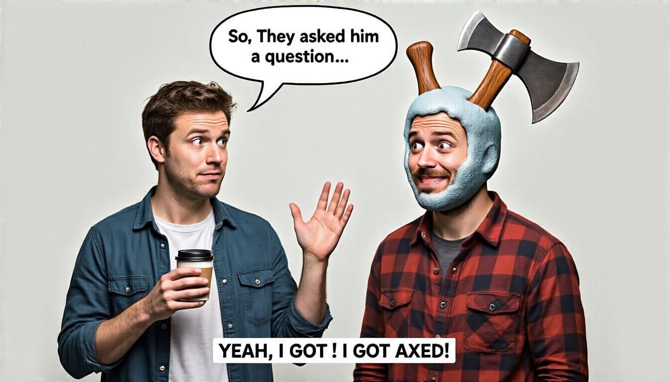 Axe-ellent Dad Joke: Literally Axed a Question