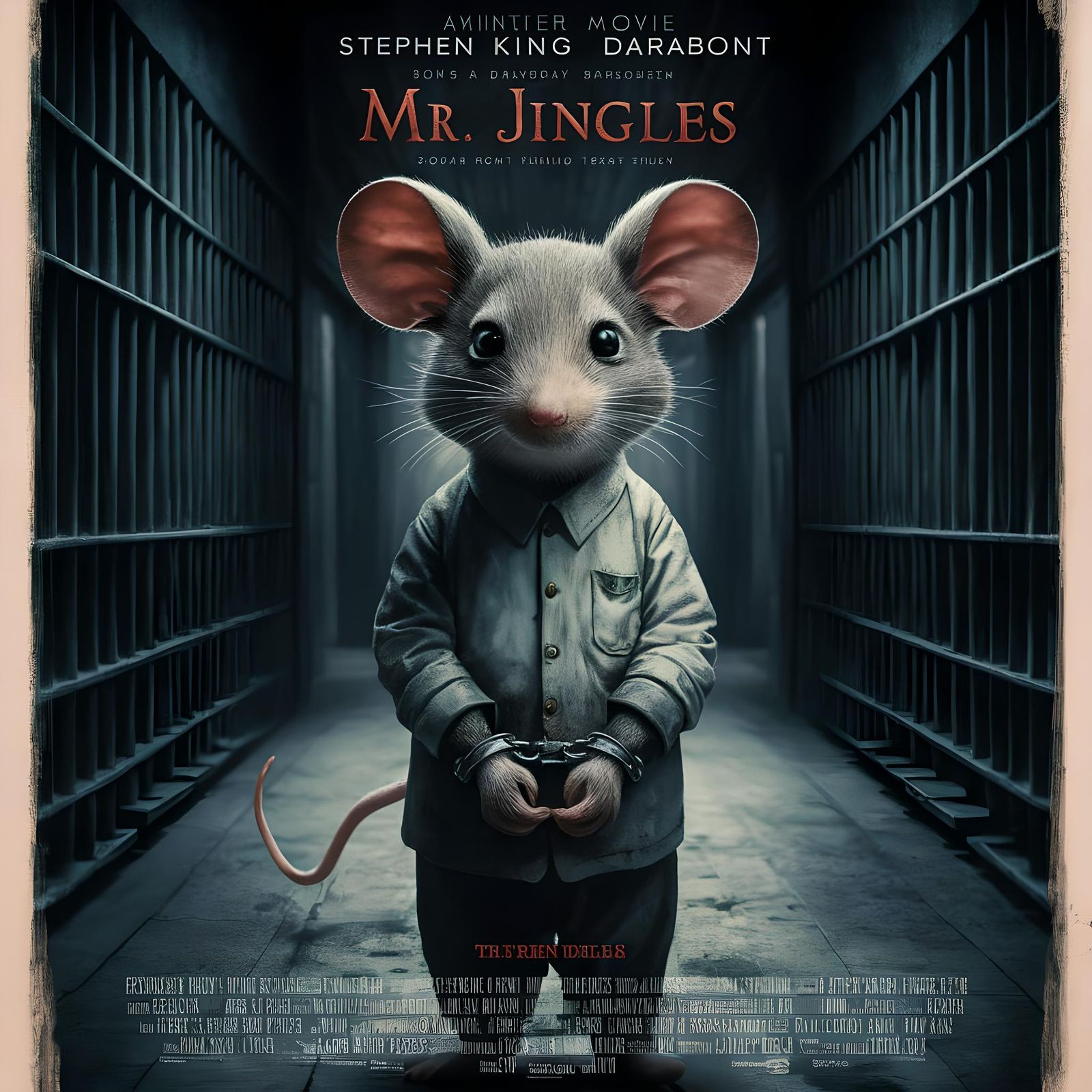 Mr. Jingles Movie Poster: Prison Mouse Character